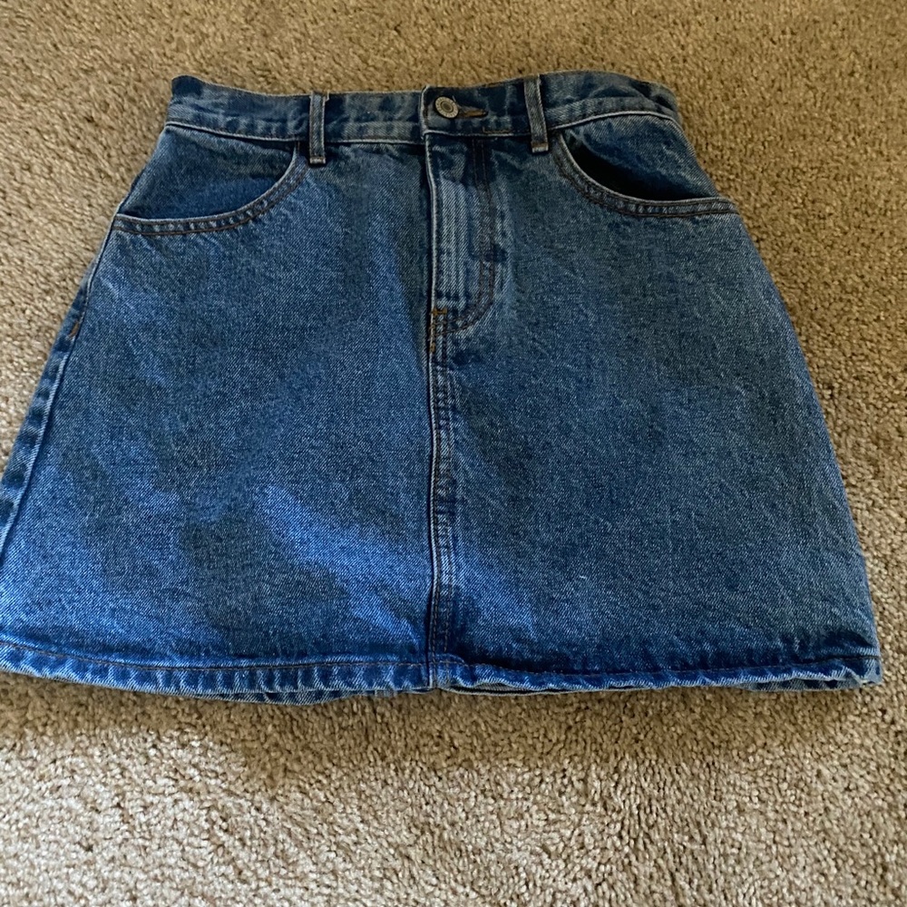 brandy melville denim skirt